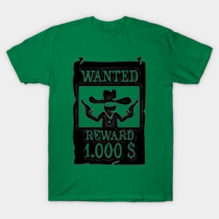 Western Era - Wanted Poster T-Shirt